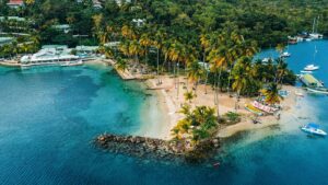 Beach in St. Lucia